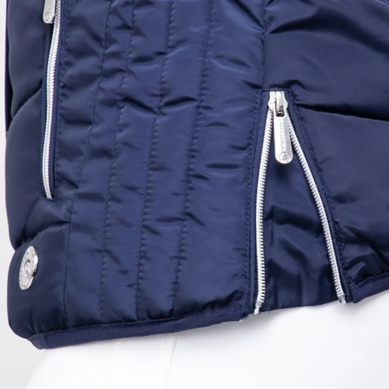 Coldstream Kimmerston Quilted Gilet in Navy-7